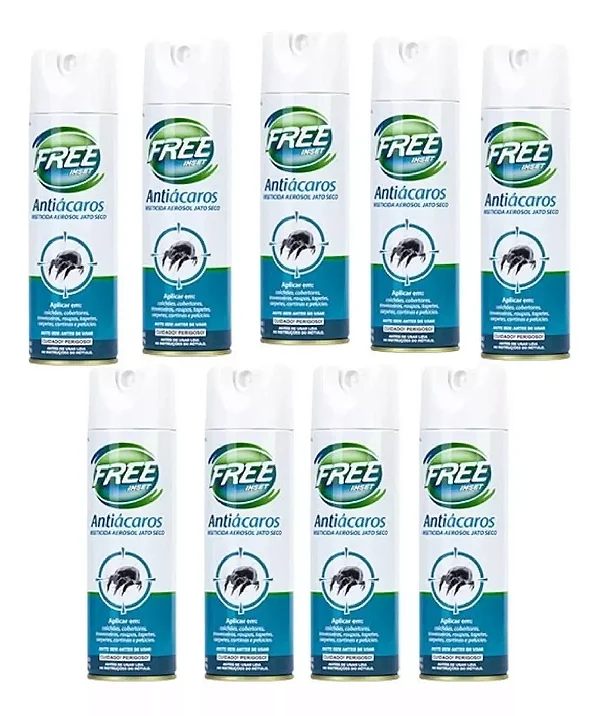 Free Inset Anti Acaros- Interrompe O Ciclo Biológico 9 Un