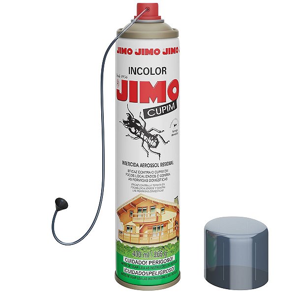 Dedetizador Jimo Anti Cupim Spray Incolor 400ml New