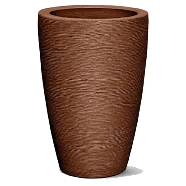 Vaso Grafiato Cônico Nº 48 - Ferrugem