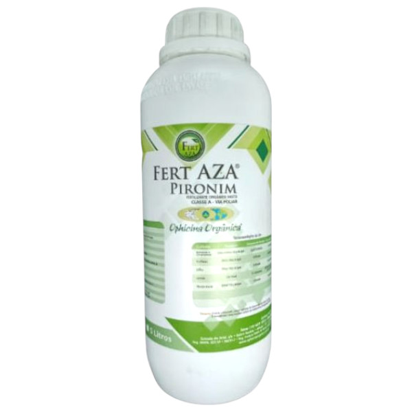 Fertlizante Orgânico Misto Classe  A 1 Lt Fert Aza Pironim