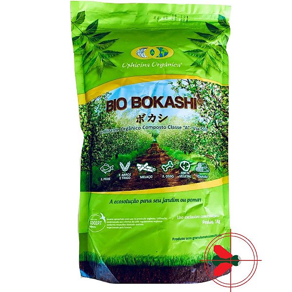 Fertilizante Orgânico Composto Bio Bokashi Farelado 1kg