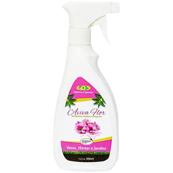 Fertilizante Orgânico A Viva Flor Pronto Uso - Ecocert-  500 Ml