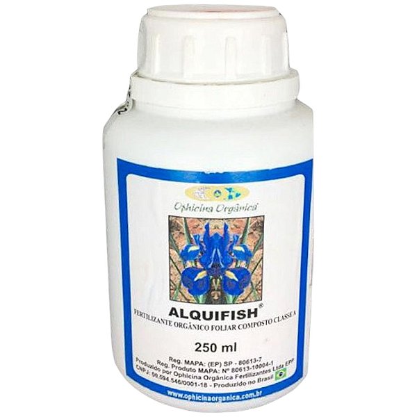 Fertilizante Orgânico Líquido Composto Orquídea Alquifish - 250 Ml