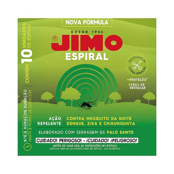 Jimo Espiral Repelente De Mosquitos Com 10 Unidades