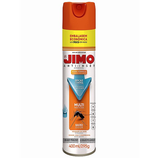 Jimo Anti-inset Contra Moscas E Mosquitos Spray 400ml