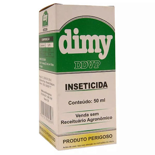 Anti Insetos Dimy DDVP Para Jardinagem 50ml