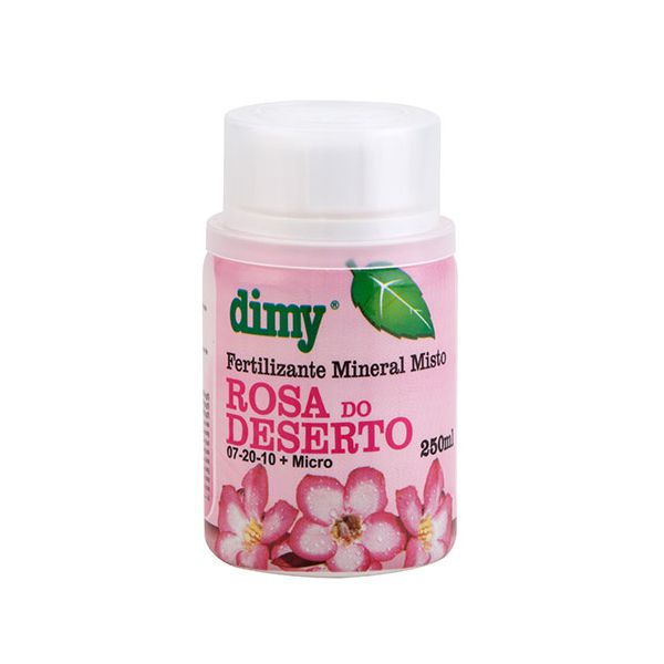 Fertilizante Concentrado Rosa Do Deserto 07-20-10 Dimy 250ml