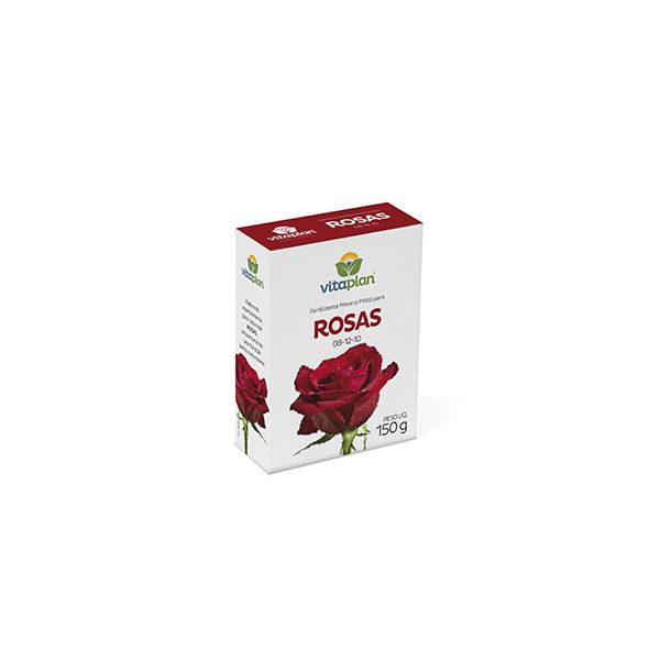Fertilizante Mineral Misto Rosas 08-12-10 Vitaplan 150g