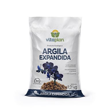 Argila Expandida Produto Ecológico Vitaplan 1,2kg