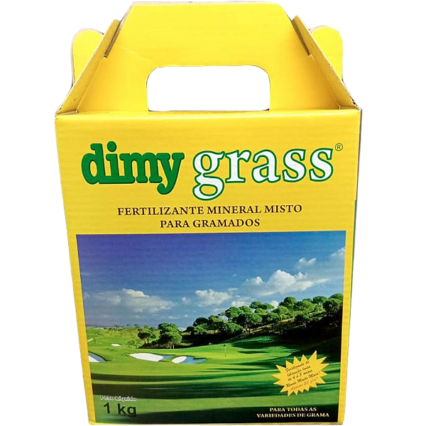 Fertilizante Mineral Misto Para Gramados Dimy Grass 1 Kg