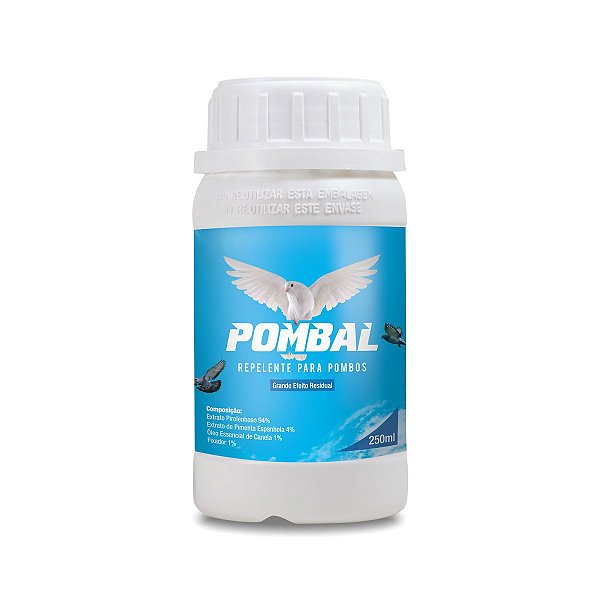 Pombal Repelente Para Pombos Natural Quimiagri 250ml