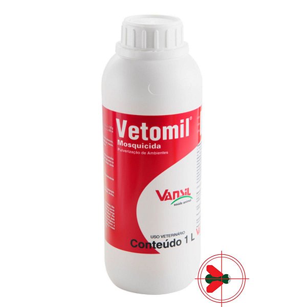 Mosquicida Vetomil Anti Moscas E Insetos Vansil 1 litro