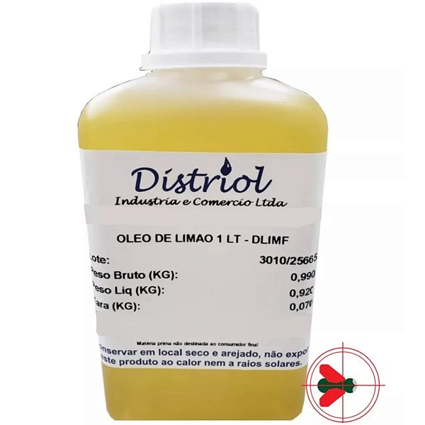 Óleo De Limão  100% Natural Distriol 1 Lt