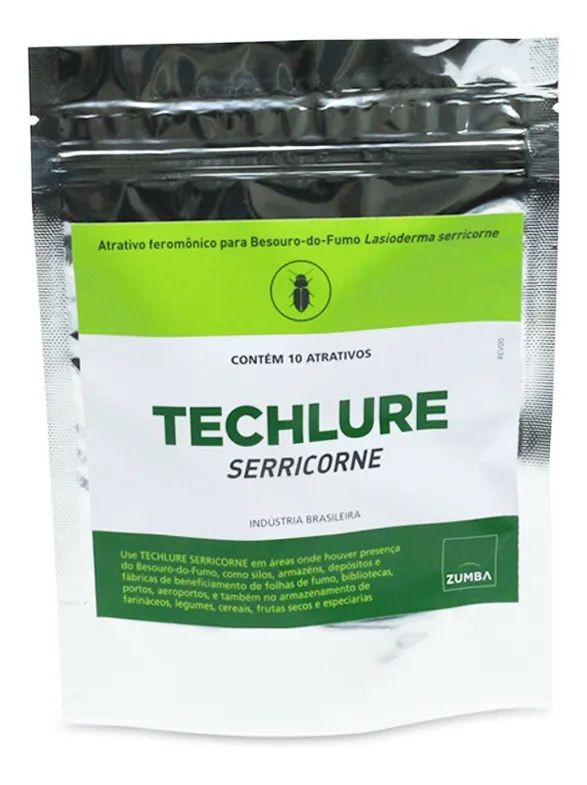 Kit 10 Armadilhas Feromônico Besouro Lasioderma Serricorne