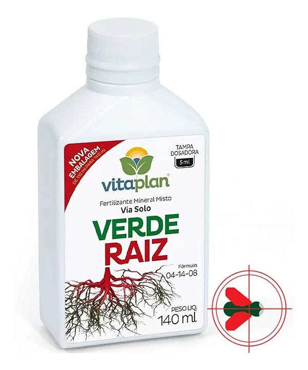 Fertilizante Verde Raiz Vitaplan 140ml