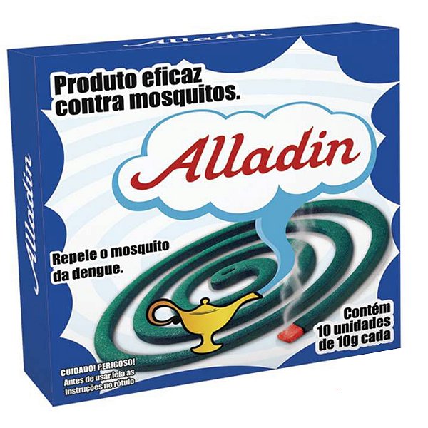 Alladin Espiral Seu Ambiente Livre Do Zumm Dos Mosquitos 10u