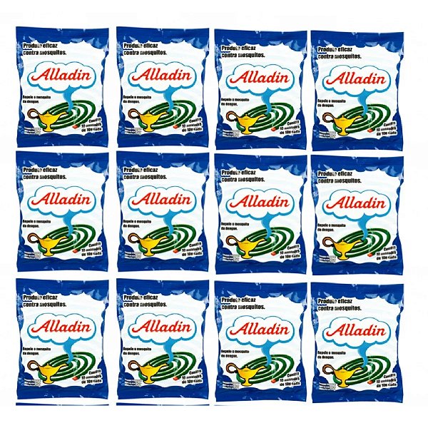 12 Alladin Espiral Seu Ambiente Livre Do Zum Do Mosquito 10u