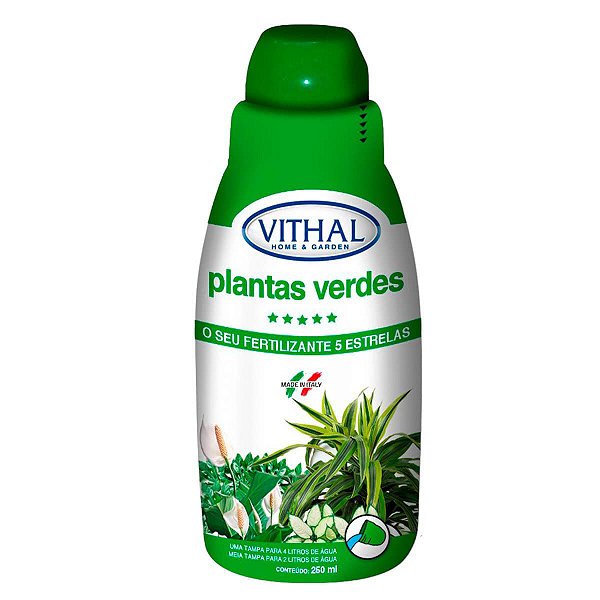 Fertilizante Natural Plantas Verdes Vithal 250ml