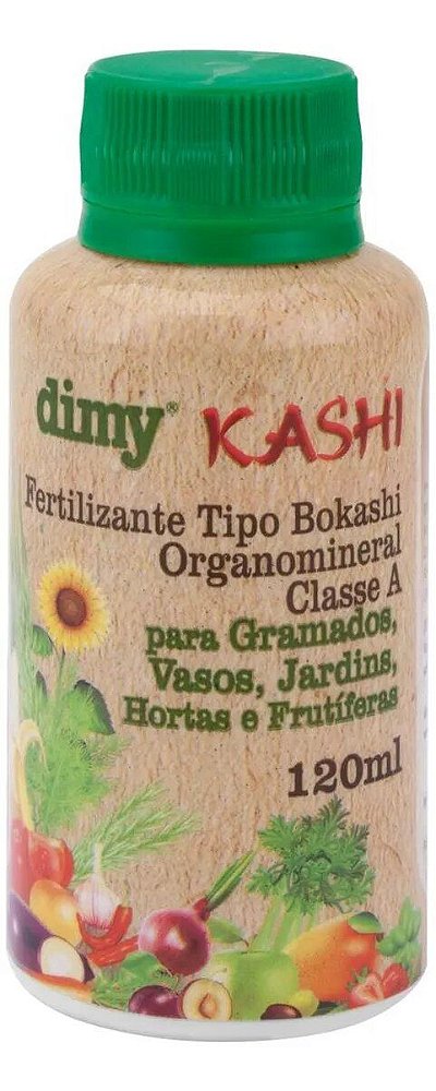 Fertilizante Bokashi Organomineral Classe A (120ml) Dimy