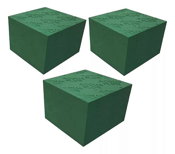 Acqua Flor Bloco 4 G - cx com 3 unidades de 23x20x13,5cm