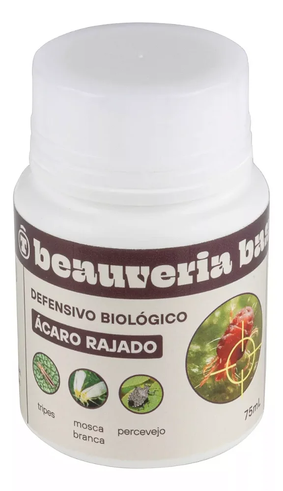 Beauveria Bassiana Ácaro, Mosca Branca, Cochonilha Terrô 75ml