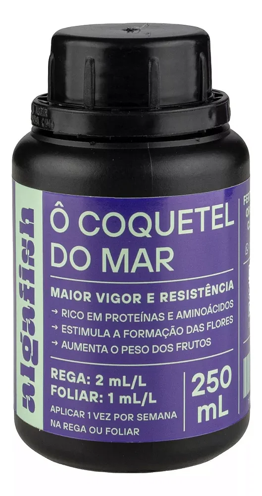 Algafish Bio fertilizante Grow Indoor Terrrô 250ML