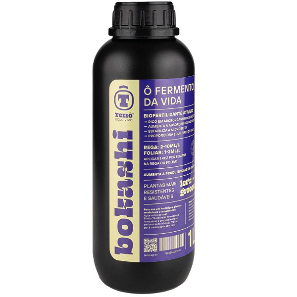 Bokashi Liquido Ativado Biofertilizante Orgânico Terrô 1Litro