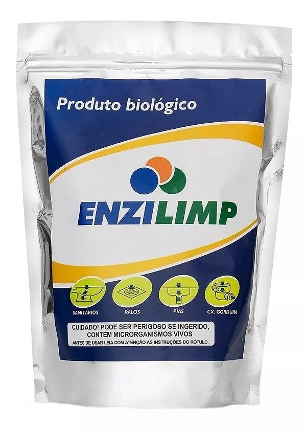Enzilimp Elimina Odor Ralo Pia Vaso Fossa Caixa De Gordura 500g