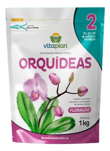 Fertilizante Para Floração Das Orquídeas (1kg) Vitaplan