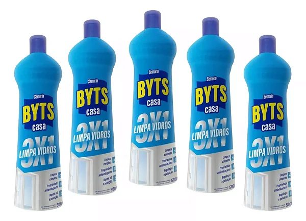 Byts Limpa Vidros Semorin 5un 500ml