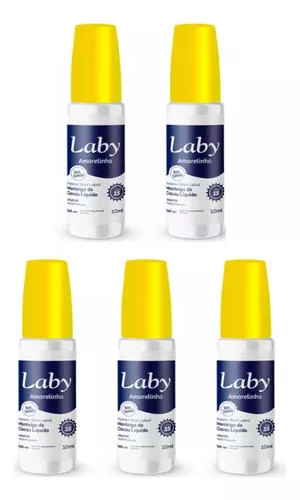 Laby Lip Care Manteiga Cacau Fps15 Liquido Rollon 5un 10ml