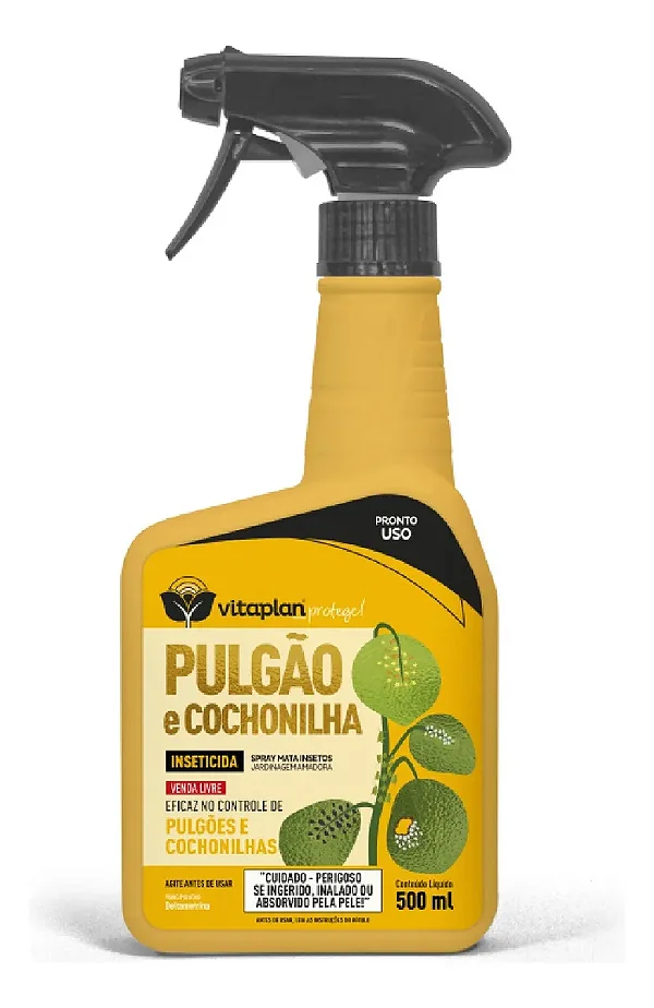 Anti PuLGão E Cochonilha Vitaplan Pronto Uso 1un 500ml