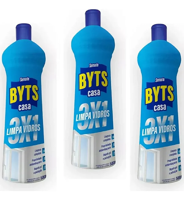 Byts Limpa Vidros Semorin 3un 500m