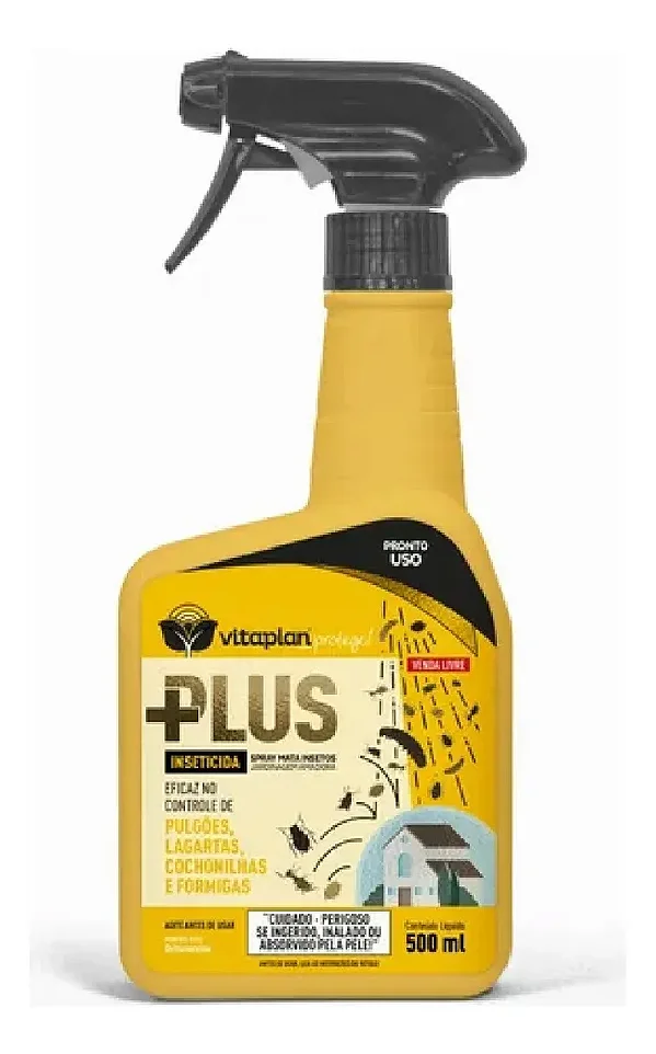 Anti Insetos Vitaplan Plus Pronto Uso 1un 500ml