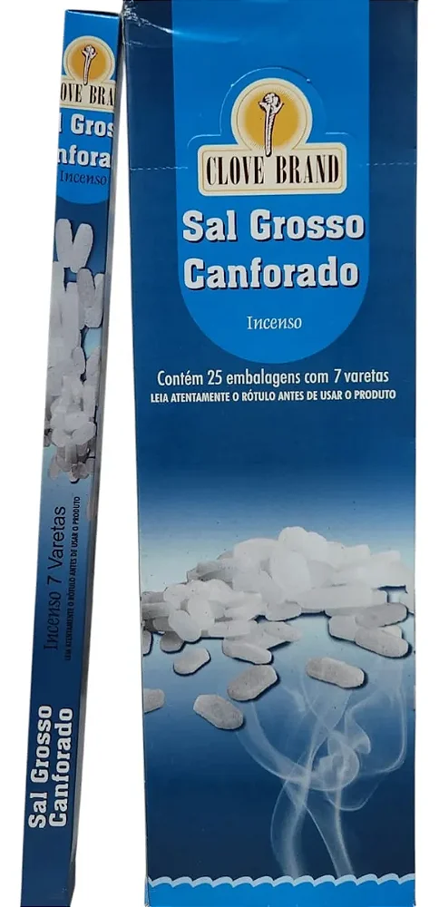 Incenso Arruda & Sal Grosso Made In Índia Cx C/175 Varetas