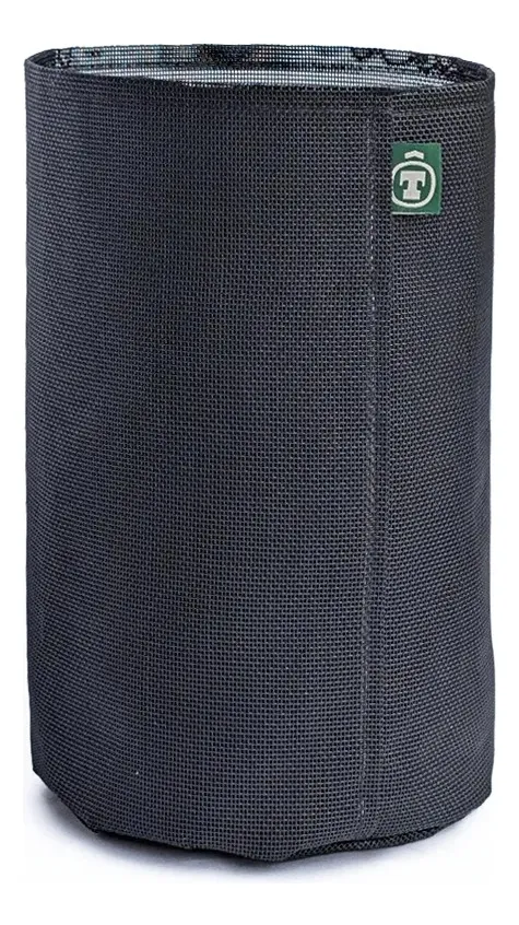 Vaso De Tela Terrô 30lts Preto Lisa