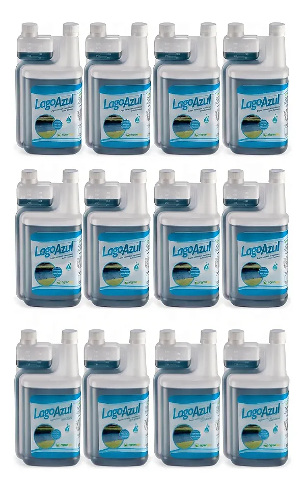 Lago Azul Corante Para Lagos Fontes Afins Zerotox Rgtec 12lt