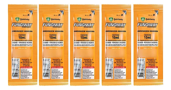 Fungiway Seu Jardim Livre Dos Fungos 10ml 5un