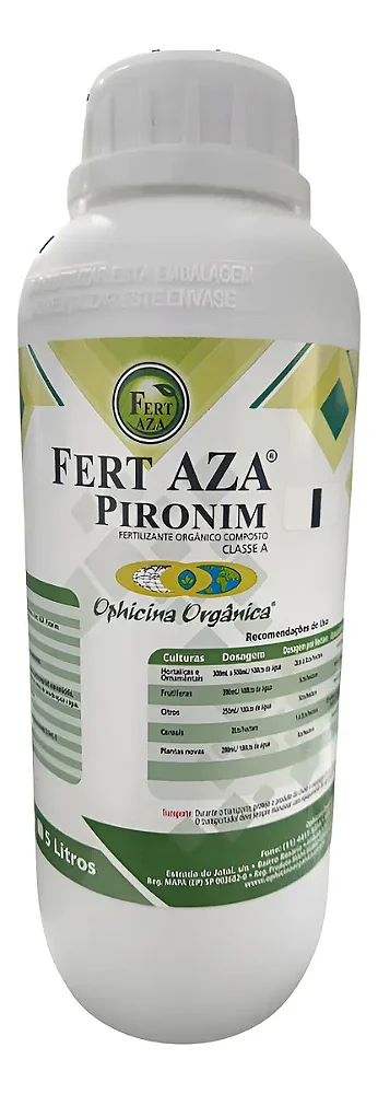 Fert Aza Pironim I Fertilizante Orgânico Misto Própolis 1lt