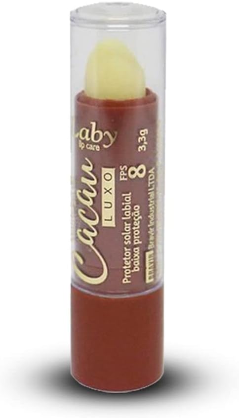 Manteiga de Cacau Laby FPS 8 Luxo com 1 Unidade de 3,3g
