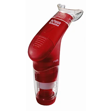 Powerbreathe Plus HR(Vermelho) Treinador Muscular Respiratório