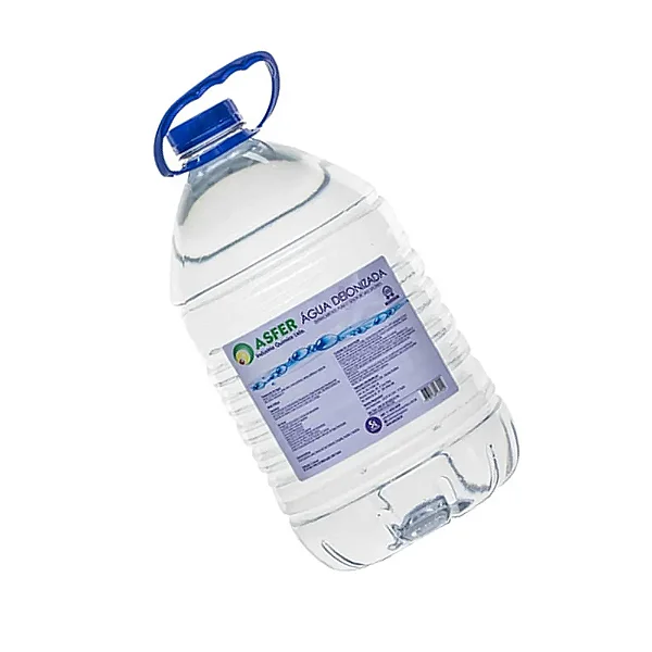 Água Deionizada (DI water) 5L Asfer