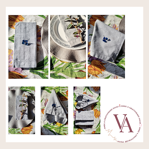 Coleção Mesa Posta 🤍 Cinza Discreto