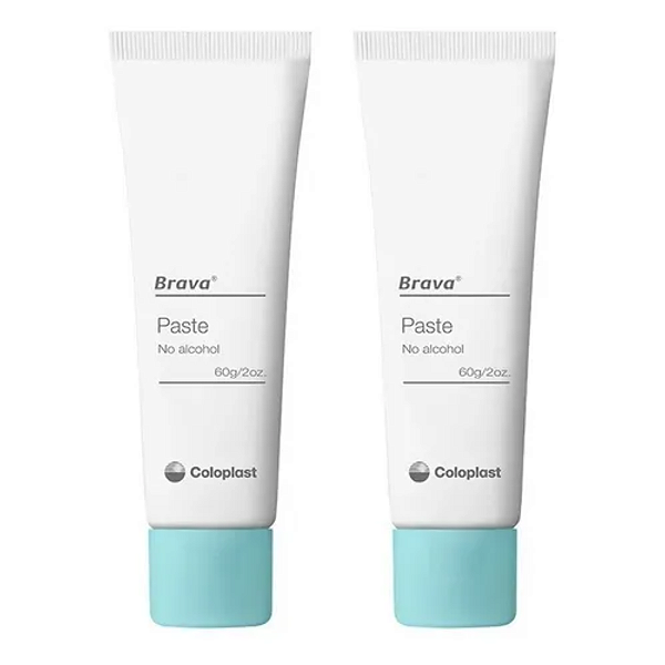 Brava pasta Coloplast para Estomia 60g kit 2 Unidades