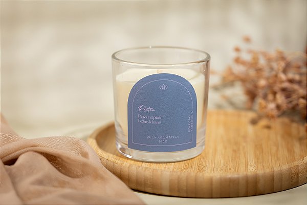 Vela Platão (Aroma de Cascas e Folhas)