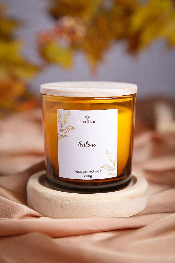 Vela Outono (Aroma de Madeiras negras)