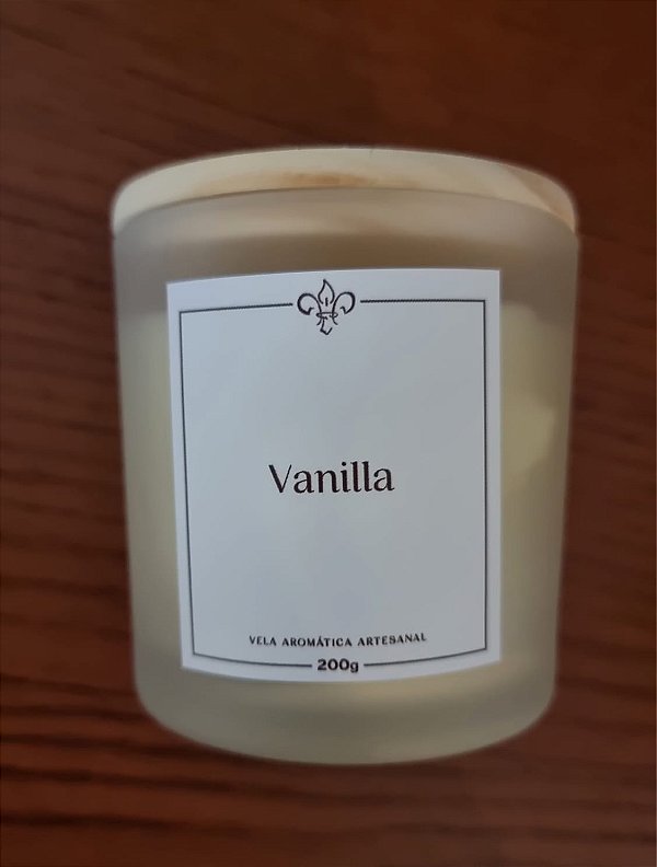 Vela Clássica Vanilla