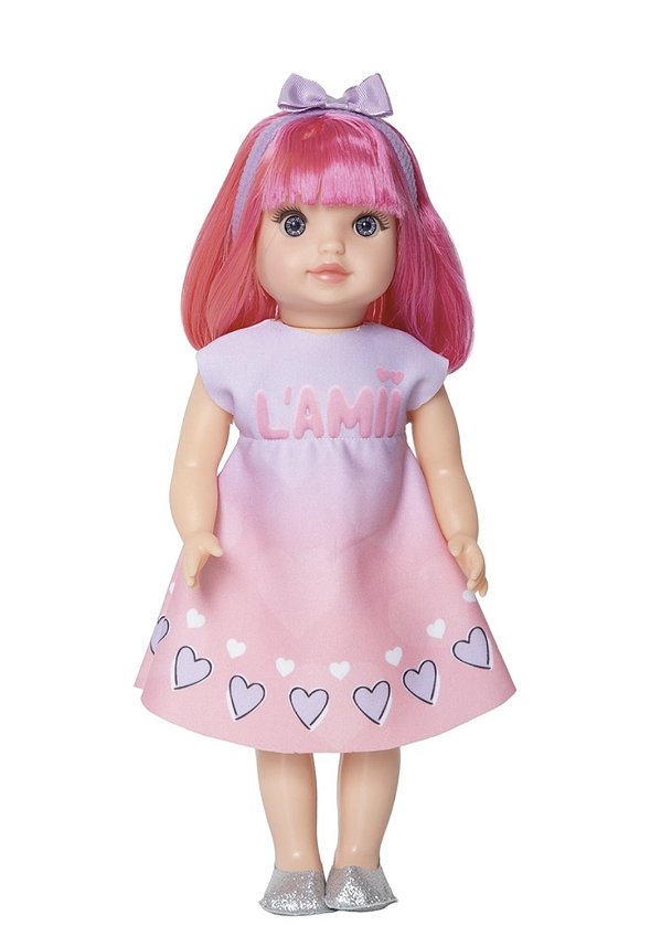 Boneca Lanna Princess  (cabelo rosa)