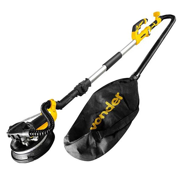 LIXADEIRA DE PAREDE 880 W COM LED E SACO COLETOR E MALETA LPV 925
