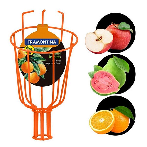 COLHEDOR DE FRUTAS METÁLICO 15CM SEM CABO TRAMONTINA